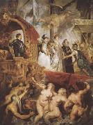 The Landing of Marie de'Medici at Marseilles (mk080 Peter Paul Rubens